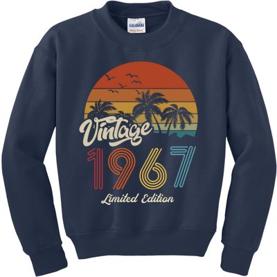 56th Birthday Vintage Limited Edition 1967 Kids Sweatshirt