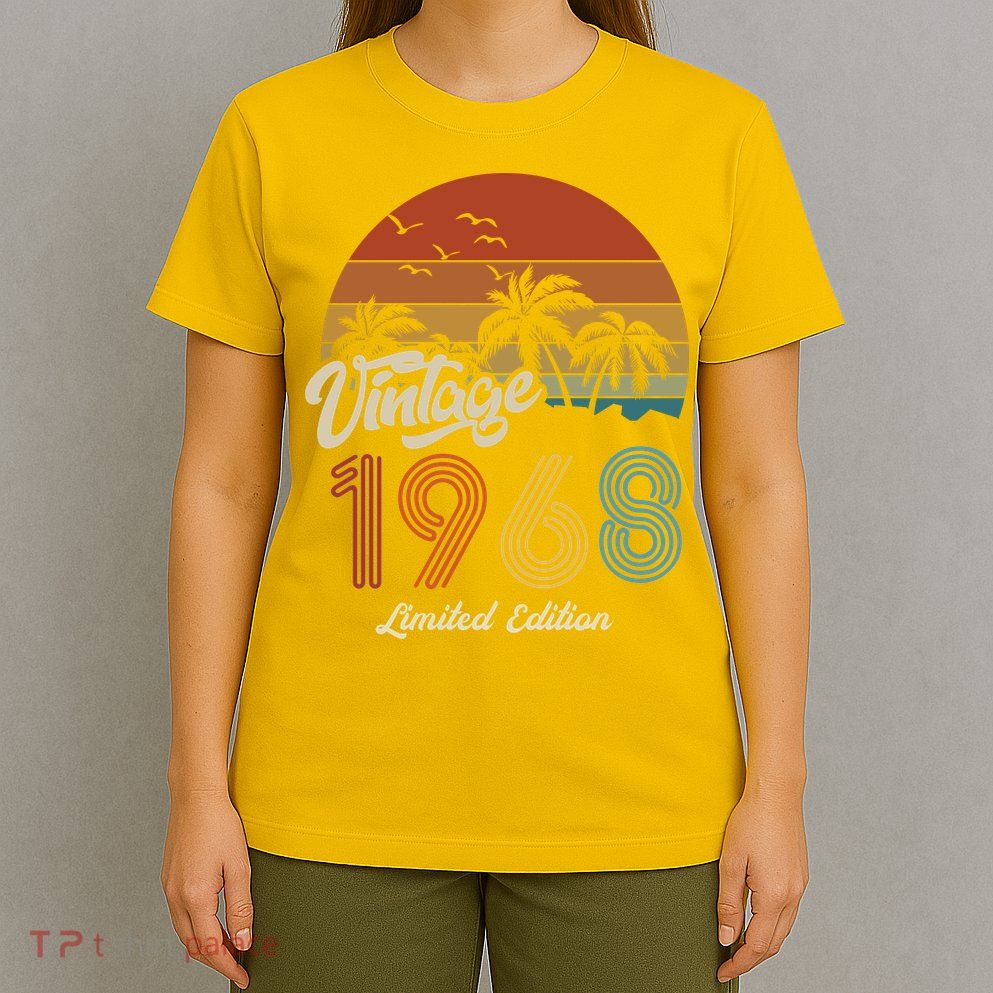 55th Birthday Vintage Limited Edition 1968 T-Shirt