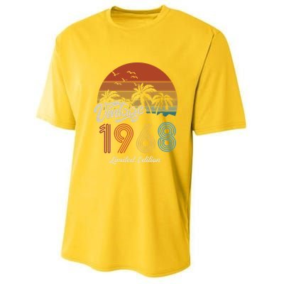 55th Birthday Vintage Limited Edition 1968 Youth Performance Sprint T-Shirt