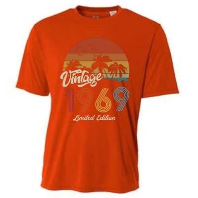 54th Birthday Vintage Limited Edition 1969 Cooling Performance Crew T-Shirt