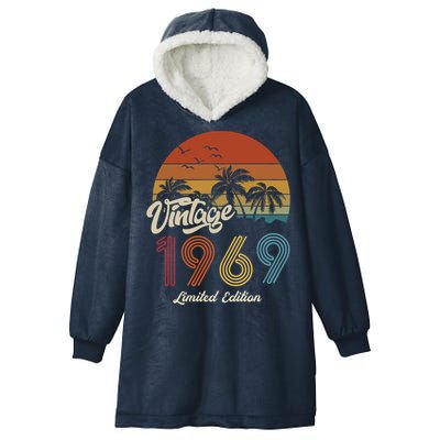 54th Birthday Vintage Limited Edition 1969 Hooded Wearable Blanket