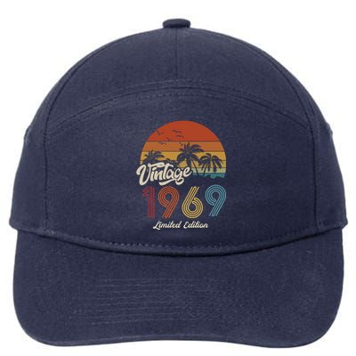 54th Birthday Vintage Limited Edition 1969 7-Panel Snapback Hat