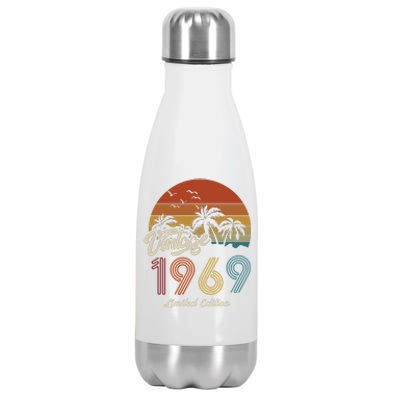 54th Birthday Vintage Limited Edition 1969 Stainless Steel Insulated Water Bottle