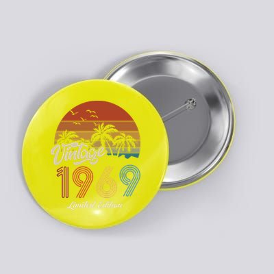 54th Birthday Vintage Limited Edition 1969 Button