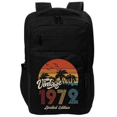 51st Birthday Vintage Limited Edition 1972 Impact Tech Backpack