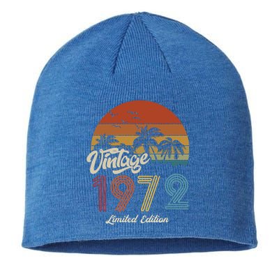 51st Birthday Vintage Limited Edition 1972 Sustainable Beanie