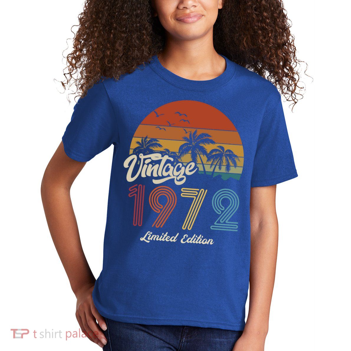 51st Birthday Vintage Limited Edition 1972 Kids T-Shirt