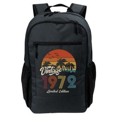 51st Birthday Vintage Limited Edition 1972 Daily Commute Backpack