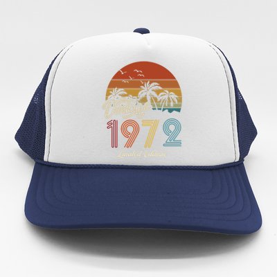 51st Birthday Vintage Limited Edition 1972 Trucker Hat