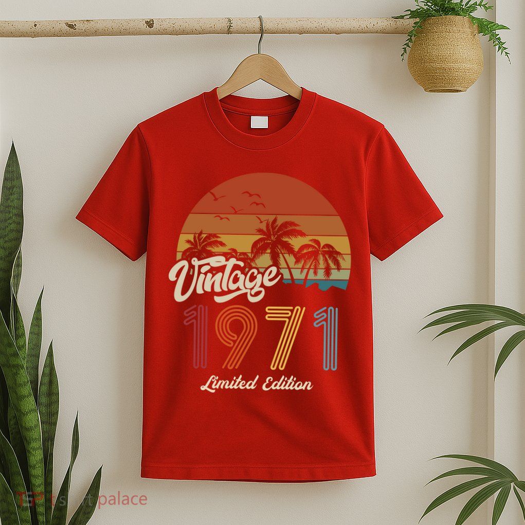 52nd Birthday Vintage Limited Edition 1971 T-Shirt