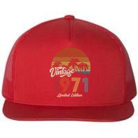 52nd Birthday Vintage Limited Edition 1971 Flatbill Hat