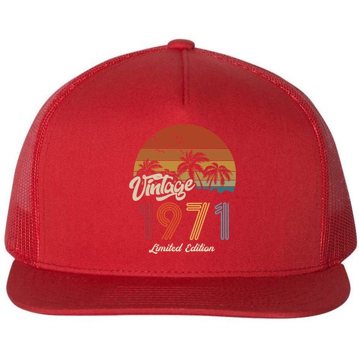 52nd Birthday Vintage Limited Edition 1971 Flatbill Hat