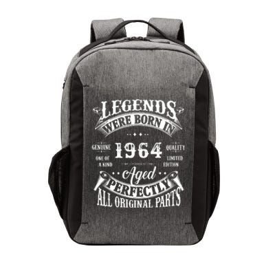 58th Birthday Vintage Birthday Legend Born In 1964 Vector Backpack