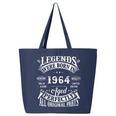 58th Birthday Vintage Birthday Legend Born In 1964 25L Jumbo Tote