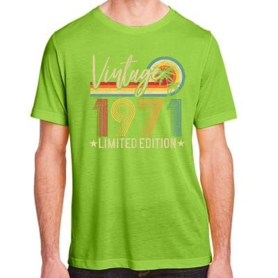 53rd Birthday Vintage 1971 53 Years Old Retro Adult ChromaSoft Performance T-Shirt