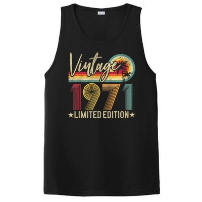 53rd Birthday Vintage 1971 53 Years Old Retro PosiCharge Competitor Tank