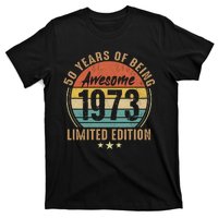 50th Birthday Vintage Limited Edition 1973 T-Shirt