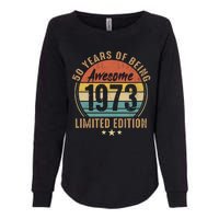 50th Birthday Vintage Limited Edition 1973 Womens California Wash Sweatshirt