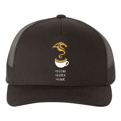 5 Con 8 Dex 6 Inc Coffee Yupoong Adult 5-Panel Trucker Hat