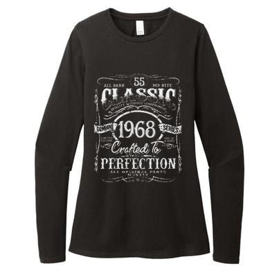 55th Classic Birthday gift 55 Perfection 1968 Birthday Womens CVC Long Sleeve Shirt