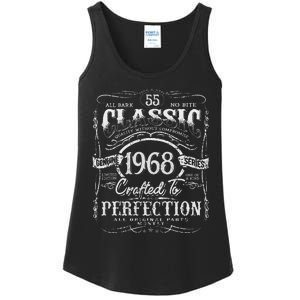 55th Classic Birthday gift 55 Perfection 1968 Birthday Ladies Essential Tank