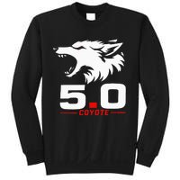 5.0 Coyote Distressed Gift Idea For Adorable Sweatshirt