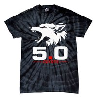 5.0 Coyote Distressed Gift Idea For Adorable Tie-Dye T-Shirt