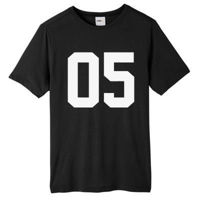 5 Cool Distressed Birthday Lucky Number Player 5th Tall Fusion ChromaSoft Performance T-Shirt