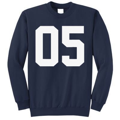 5 Cool Distressed Birthday Lucky Number Player 5th Sweatshirt