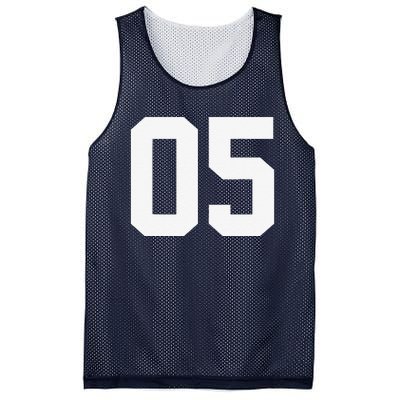 5 Cool Distressed Birthday Lucky Number Player 5th Mesh Reversible Basketball Jersey Tank