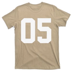 5 Cool Distressed Birthday Lucky Number Player 5th T-Shirt