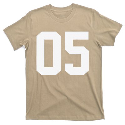 5 Cool Distressed Birthday Lucky Number Player 5th T-Shirt