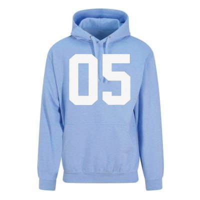 5 Cool Distressed Birthday Lucky Number Player 5th Unisex Surf Hoodie