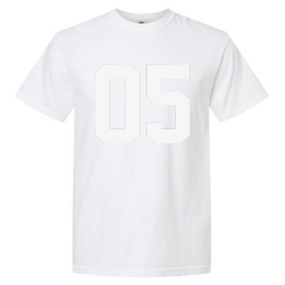 5 Cool Distressed Birthday Lucky Number Player 5th Garment-Dyed Heavyweight T-Shirt