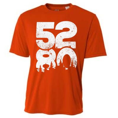 5280 Colorado Mountains Mile High Cooling Performance Crew T-Shirt