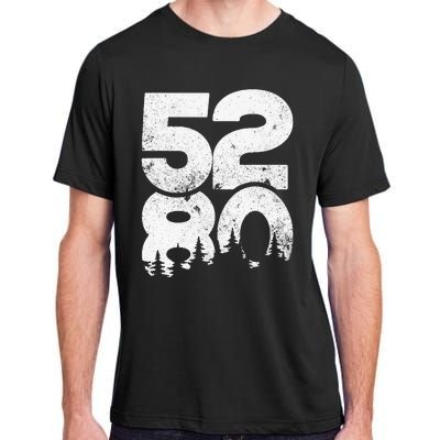 5280 Colorado Mountains Mile High Adult ChromaSoft Performance T-Shirt