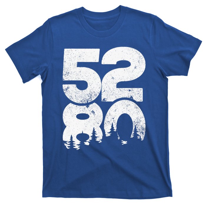 5280 Colorado Mountains Mile High T-Shirt