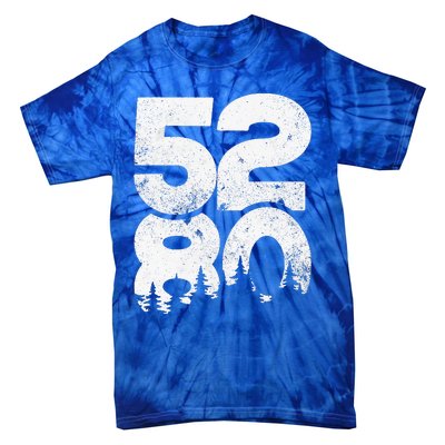 5280 Colorado Mountains Mile High Tie-Dye T-Shirt