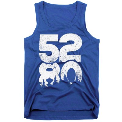 5280 Colorado Mountains Mile High Tank Top