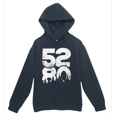 5280 Colorado Mountains Mile High Urban Pullover Hoodie