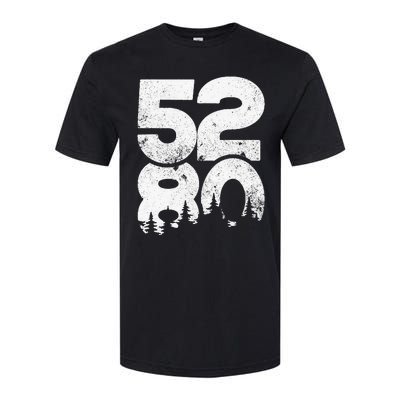 5280 Colorado Mountains Mile High Softstyle CVC T-Shirt