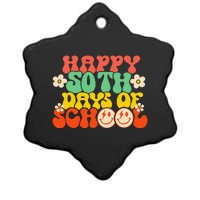 50 Days Happy 50th Day Of School Teacher Students Ceramic Star Ornament