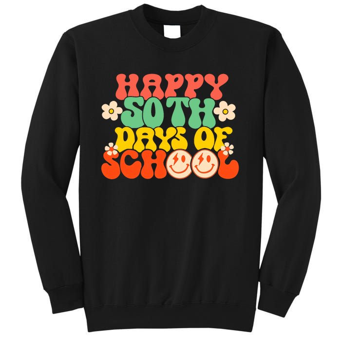 50 Days Happy 50th Day Of School Teacher Students Sweatshirt