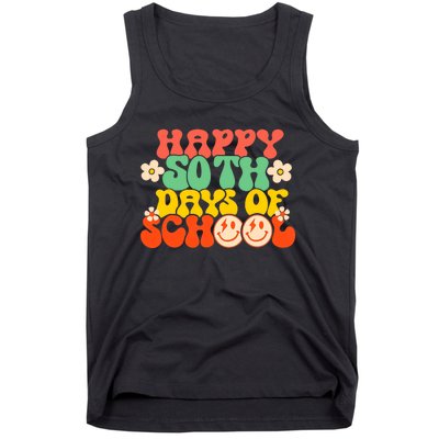 50 Days Happy 50th Day Of School Teacher Students Tank Top