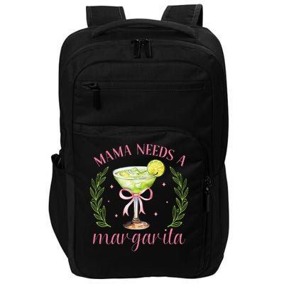 5 de Mayo Coquette Cute Bow Margarita Cinco Mexico Impact Tech Backpack