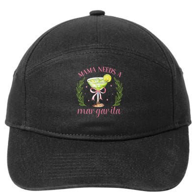 5 de Mayo Coquette Cute Bow Margarita Cinco Mexico 7-Panel Snapback Hat