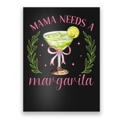 5 de Mayo Coquette Cute Bow Margarita Cinco Mexico Poster