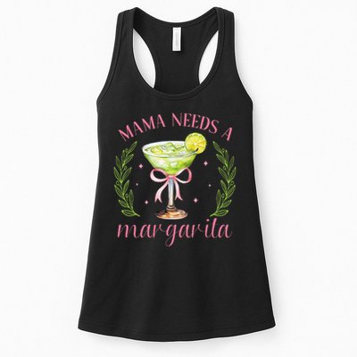 5 de Mayo Coquette Cute Bow Margarita Cinco Mexico Womens Tank Top