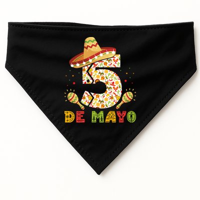 5 DE MAYO CINCO DE MAYO T USA-Made Doggie Bandana