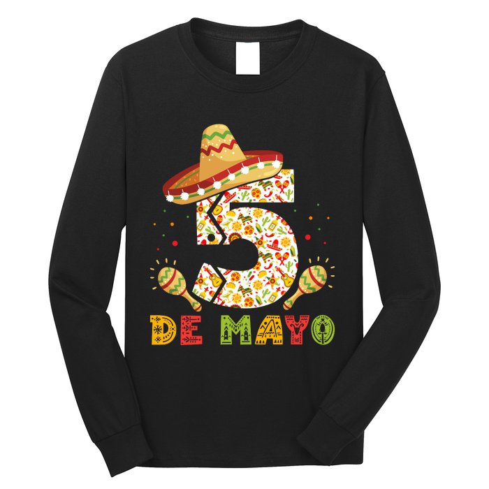 5 DE MAYO CINCO DE MAYO T Long Sleeve Shirt